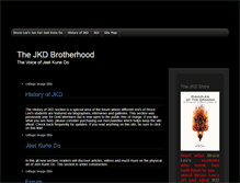 Tablet Screenshot of jkdbrotherhood.com